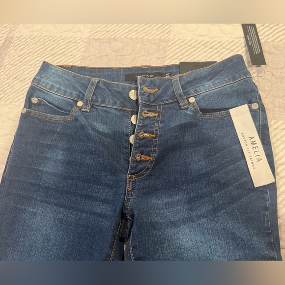 Tahari  button fly jeans Amelia skinny size 4 - Picture 4 of 6